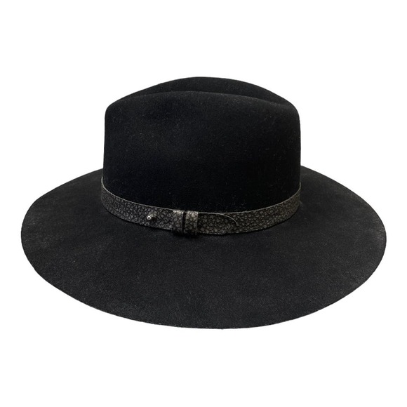 Rag & Bone Wool Felt Fedora Hat Soft Brim Small - Picture 2 of 6